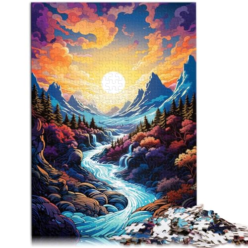 1000-teiliges Puzzle für Erwachsene Fantasielandschaft Spielzeug Denkspiel Stressabbau Urlaub zu Hause Zeitvertreib für Teenager ab 14 Jahren 50x75cm von BBVNFLIR