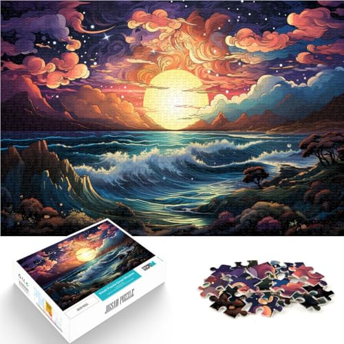 Puzzle für Erwachsene und Kinder, Unterwasserhund, Puzzle für Erwachsene, 1000 Teile, 50 x 75 cm, Holzpuzzle für Erwachsene und Kinder ab 14 Jahren, Geschenk zum Geburtstag Puzzle für Erwachsene und Kinder, Unterwasserhund, Puzzle für Erwachsene, 1000 Teile, 50 x 75 cm, Holzpuzzle für Erwachsene und Kinder ab 14 Jahren, Geschenk zum Geburtstag von BBVNFLIR