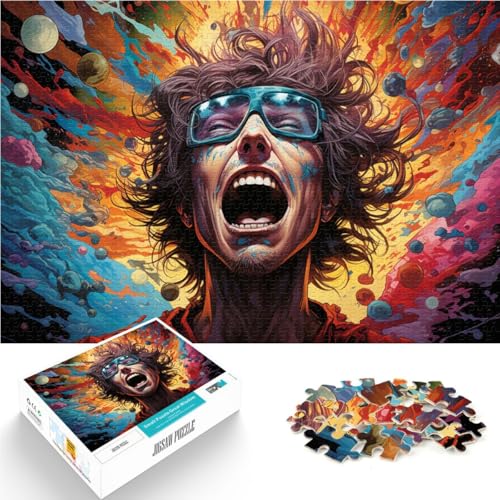 Puzzle für Kinder, Weltraum-Mechanische Katze, 1000 Teile, Puzzle für Erwachsene, 50 x 75 cm, Holzpuzzle, Geeignet für Erwachsene und Kinder ab 14 Jahren Puzzle für Kinder, Weltraum-Mechanische Katze, 1000 Teile, Puzzle für Erwachsene, 50 x 75 cm, Holzpuzzle, Geeignet für Erwachsene und Kinder ab 14 Jahren von BBVNFLIR