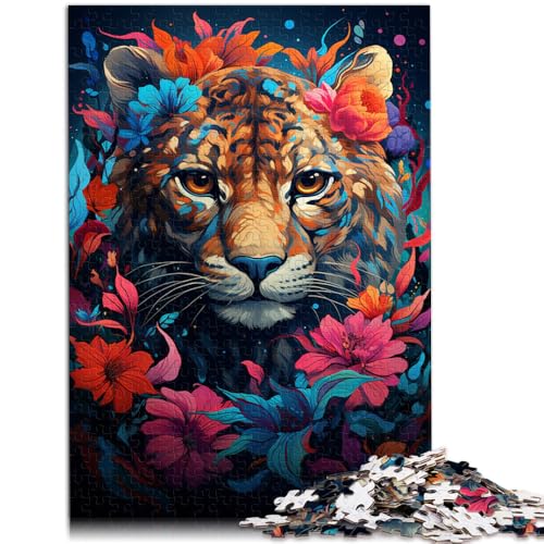 Puzzle für Savannah Cat‘s Puzzle 1000 Teile 50x75cm Holzpuzzle für Erwachsene und Kinder ab 14 Jahren Denksportaufgaben für Erwachsene von BBVNFLIR