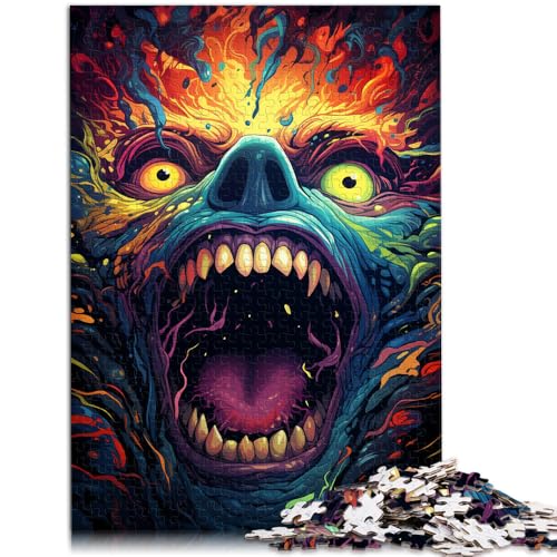 Puzzle für Spiritual Wolves Family, 1000-teiliges Puzzle 50 x 75 cm, Holzpuzzle für Erwachsene und Kinder ab 14 Jahren, Familienunterhaltungsspielzeug Puzzle für Spiritual Wolves Family, 1000-teiliges Puzzle 50 x 75 cm, Holzpuzzle für Erwachsene und Kinder ab 14 Jahren, Familienunterhaltungsspielzeug von BBVNFLIR