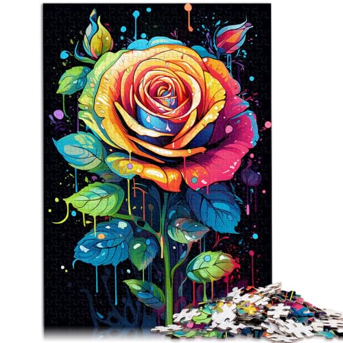Puzzle für die farbenfrohe Golden Gate Bridge. 1000 Teile Puzzle für Erwachsene und Kinder, 50 x 75 cm, Holzpuzzle für 14-Jährige von BBVNFLIR