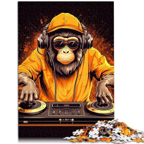 Puzzle mit 1000 Teilen für Erwachsene AFFE DJ-Musik dekomprimierendes intellektuelles Lernspielzeug tolles Geschenk geeignet für Jugendliche ab 14 Jahren 26x38cm Puzzle mit 1000 Teilen für Erwachsene AFFE DJ-Musik dekomprimierendes intellektuelles Lernspielzeug tolles Geschenk geeignet für Jugendliche ab 14 Jahren 26x38cm von BBVNFLIR