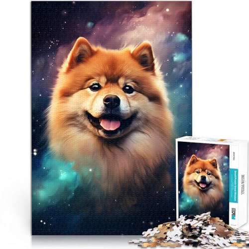 Puzzle mit 1000 Teilen für Erwachsene Chow-Chow-Denkspiel Spaß bei Heimaktivitäten Geburtstagsgeschenk Reisegeschenk für 14-Jährige 50x75cm Puzzle mit 1000 Teilen für Erwachsene Chow-Chow-Denkspiel Spaß bei Heimaktivitäten Geburtstagsgeschenk Reisegeschenk für 14-Jährige 50x75cm von BBVNFLIR