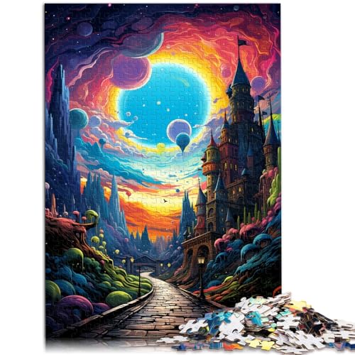 Puzzle mit 1000 Teilen für Erwachsene Fantasielandschaft Lernspielzeug anspruchsvoll Aber lustig und humorvoll 50x75cm von BBVNFLIR