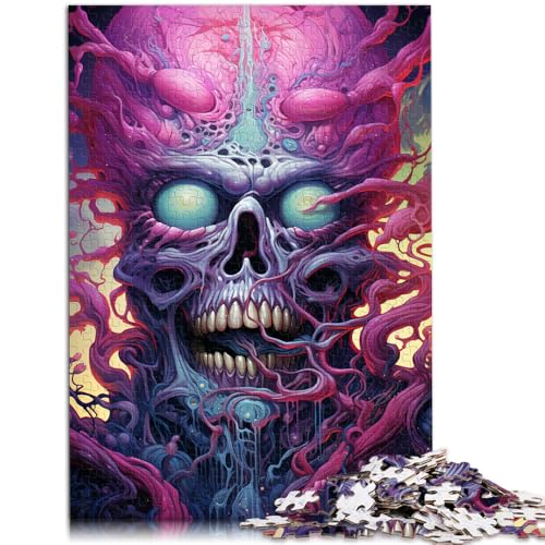 Puzzle mit 1000 Teilen für Erwachsene Horrorkunst Denkspiel jedes Teil ist einzigartig – anspruchsvolles Familienspiel für 14-Jährige 26x38cm Puzzle mit 1000 Teilen für Erwachsene Horrorkunst Denkspiel jedes Teil ist einzigartig – anspruchsvolles Familienspiel für 14-Jährige 26x38cm von BBVNFLIR
