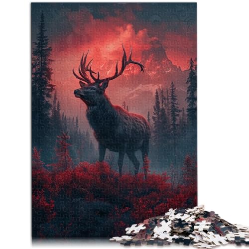 Puzzle mit 1000 Teilen für Erwachsene Iris-Hirschwald Denkspiel ganze Familie für Teenager ab 14 Jahren 26x38cm Puzzle mit 1000 Teilen für Erwachsene Iris-Hirschwald Denkspiel ganze Familie für Teenager ab 14 Jahren 26x38cm von BBVNFLIR