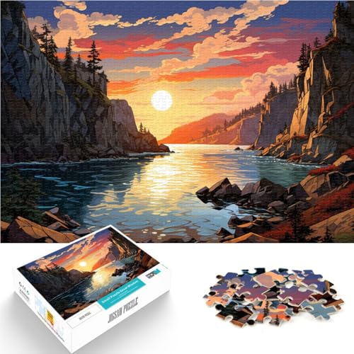 Puzzle mit 1000 Teilen für Erwachsene Landschaftskunst Denkspiel Lernspiel für Geburtstage Weihnachten Geeignet für Jugendliche ab 14 Jahren 26x38cm Puzzle mit 1000 Teilen für Erwachsene Landschaftskunst Denkspiel Lernspiel für Geburtstage Weihnachten Geeignet für Jugendliche ab 14 Jahren 26x38cm von BBVNFLIR