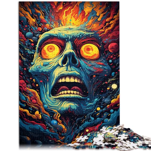 Puzzle mit 1000 Teilen für Erwachsene Lernspielzeug zum Thema Dämonen ganze Familie für Teenager ab 14 Jahren 26x38cm von BBVNFLIR