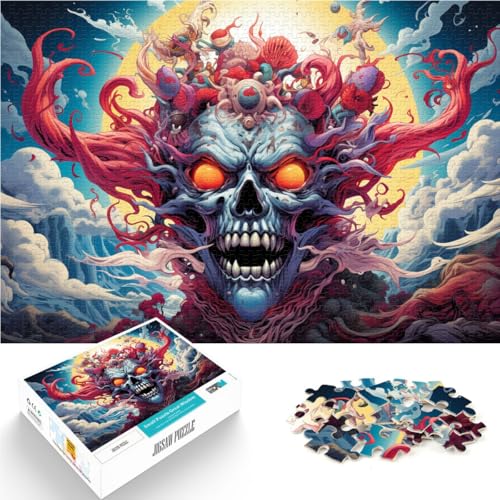 Puzzle mit 1000 Teilen für Erwachsene Malen Monster-Lernen Lernspielzeug herausfordernd zu vervollständigen Aber lustig und humorvoll 26x38cm Puzzle mit 1000 Teilen für Erwachsene Malen Monster-Lernen Lernspielzeug herausfordernd zu vervollständigen Aber lustig und humorvoll 26x38cm von BBVNFLIR