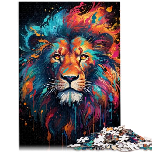 Puzzle mit 1000 Teilen für Erwachsene Malen Sie einen Löwen als Puzzle ganze Familie für Teenager ab 14 Jahren 50x75cm Puzzle mit 1000 Teilen für Erwachsene Malen Sie einen Löwen als Puzzle ganze Familie für Teenager ab 14 Jahren 50x75cm von BBVNFLIR