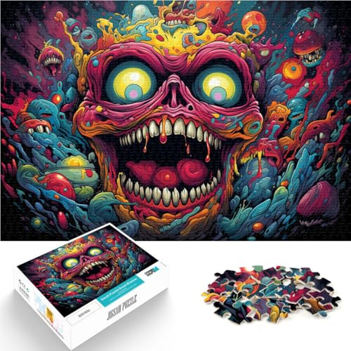 Puzzle mit 1000 Teilen für Erwachsene Monster-Denkspiel Spaß für zu Hause Geburtstagsgeschenk Reisegeschenk für Teenager ab 14 Jahren 26x38cm Puzzle mit 1000 Teilen für Erwachsene Monster-Denkspiel Spaß für zu Hause Geburtstagsgeschenk Reisegeschenk für Teenager ab 14 Jahren 26x38cm von BBVNFLIR