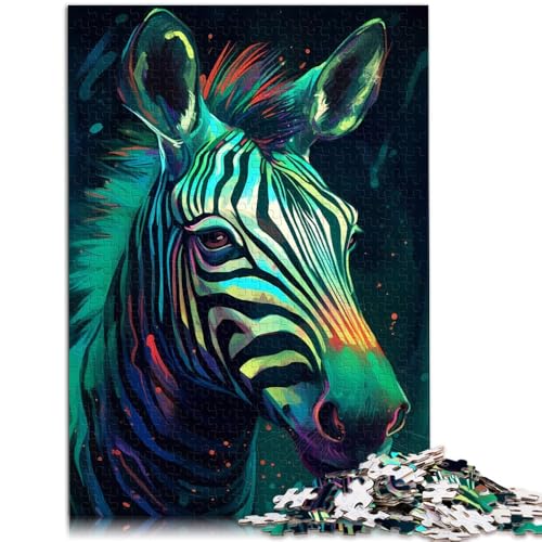 Puzzle mit 1000 Teilen für Erwachsene Zebra-Denkspiel Spaß für zu Hause Geburtstagsgeschenk Reisegeschenk für Teenager ab 14 Jahren 26x38cm Puzzle mit 1000 Teilen für Erwachsene Zebra-Denkspiel Spaß für zu Hause Geburtstagsgeschenk Reisegeschenk für Teenager ab 14 Jahren 26x38cm von BBVNFLIR