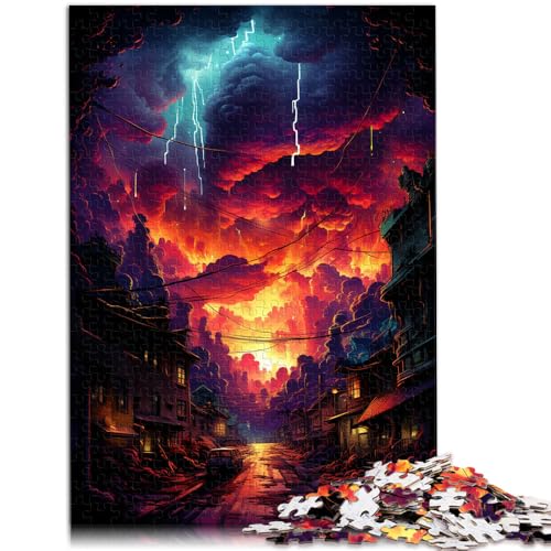 Puzzle mit 1000 Teilen für Erwachsene dystopische Apokalypse Denkspiel Lernspiel zum Geburtstag Weihnachten für 14-Jährige 26x38cm Puzzle mit 1000 Teilen für Erwachsene dystopische Apokalypse Denkspiel Lernspiel zum Geburtstag Weihnachten für 14-Jährige 26x38cm von BBVNFLIR
