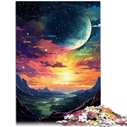 Puzzles Der Fuchs und das Mädchen Puzzles für Erwachsene 1000 Puzzle-Spielzeug 50x75cm Holzpuzzle für Erwachsene & Kinder Dekomprimierendes intellektuelles Lernspielzeug von BBVNFLIR