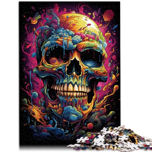 Puzzles Erwachsene 1000 Teile Totenkopf DIY Puzzle Spielzeug Helfen Sie dem Gehirn süchtig machende Spielzeuge zu trainieren um die Geduld von 14-Jährigen zu fördern 26x38cm Puzzles Erwachsene 1000 Teile Totenkopf DIY Puzzle Spielzeug Helfen Sie dem Gehirn süchtig machende Spielzeuge zu trainieren um die Geduld von 14-Jährigen zu fördern 26x38cm von BBVNFLIR
