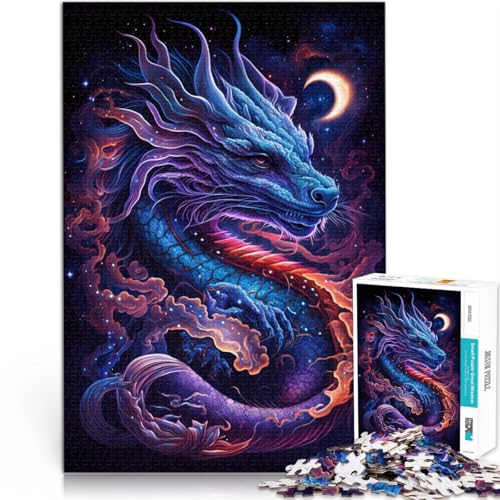 Puzzles für Erwachsene 1000 Teile Galaxy Art Chinesischer Drache Spielzeug Lernspiele Stressabbau Stressabbau 50x75cm Puzzles für Erwachsene 1000 Teile Galaxy Art Chinesischer Drache Spielzeug Lernspiele Stressabbau Stressabbau 50x75cm von BBVNFLIR