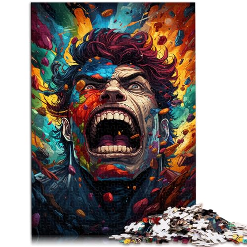 Puzzles für Erwachsene 1000 Teile Helden DIY Puzzle Spielzeug Helfen Sie dem Gehirn süchtig machende Spielzeuge zu trainieren um Geduld zu fördern 26x38cm von BBVNFLIR