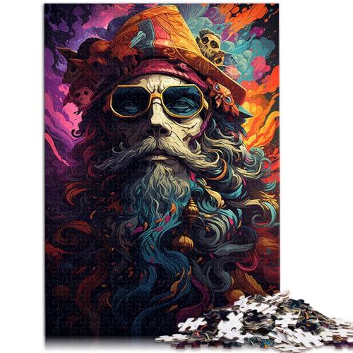 Puzzles für Erwachsene 1000 Teile Malen Farbe Piratenkapitän Home Lernspiele DIY Spielzeug Analyse und Logik für 14-Jährige 50x75cm Puzzles für Erwachsene 1000 Teile Malen Farbe Piratenkapitän Home Lernspiele DIY Spielzeug Analyse und Logik für 14-Jährige 50x75cm von BBVNFLIR