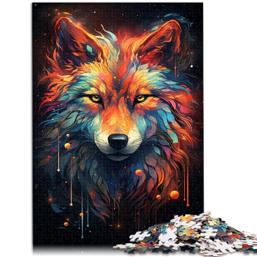Puzzles für Erwachsene 1000 Teile Nebula Wolf s Home Lernspiele DIY Spielzeug ganze Familie 50x75cm von BBVNFLIR