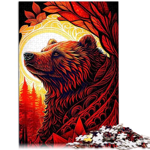 Puzzles für Erwachsene 1000 Teile Tier Herausforderndes Spiel Puzzles Gehirn Intelligenz Herausforderung süchtig machendes Spielzeug 50x75cm von BBVNFLIR