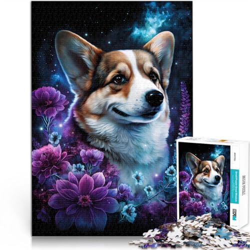 Puzzles für Erwachsene 1000 Teile Weltraum-Corgi Lernspiele für Zuhause DIY-Spielzeug herausfordernd zu vervollständigen Aber lustig und humorvoll 26x38cm Puzzles für Erwachsene 1000 Teile Weltraum-Corgi Lernspiele für Zuhause DIY-Spielzeug herausfordernd zu vervollständigen Aber lustig und humorvoll 26x38cm von BBVNFLIR
