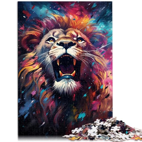 Puzzles für Erwachsene 1000 Teile Weltraumlöwe Familienspaß-Puzzle Helfen Sie dem Gehirn süchtig machende Spielzeuge zu trainieren um Geduld zu fördern 26x38cm Puzzles für Erwachsene 1000 Teile Weltraumlöwe Familienspaß-Puzzle Helfen Sie dem Gehirn süchtig machende Spielzeuge zu trainieren um Geduld zu fördern 26x38cm von BBVNFLIR