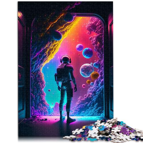 Puzzles für Erwachsene 1000 Teile ins Universum Spielzeug Lernspiele Stressabbau Stressabbau für Teenager ab 14 Jahren 50x75cm von BBVNFLIR