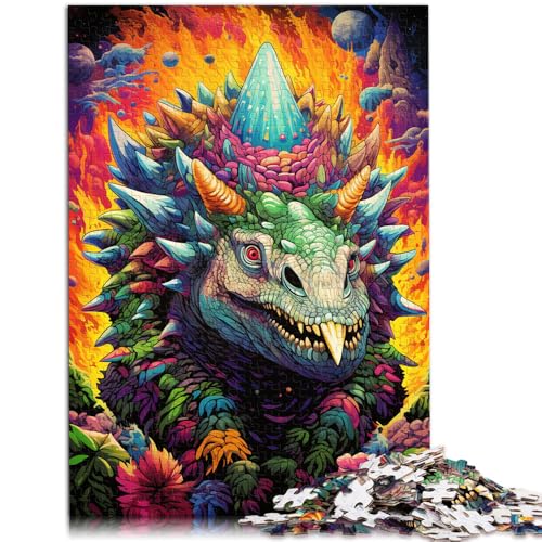 1000-teiliges Puzzle für Erwachsene mit Ceratopsien-Spielzeug intellektuelles Spiel Familienspiel Stressabbau schwierige Herausforderung 50x75cm 1000-teiliges Puzzle für Erwachsene mit Ceratopsien-Spielzeug intellektuelles Spiel Familienspiel Stressabbau schwierige Herausforderung 50x75cm von BBVNFLIR