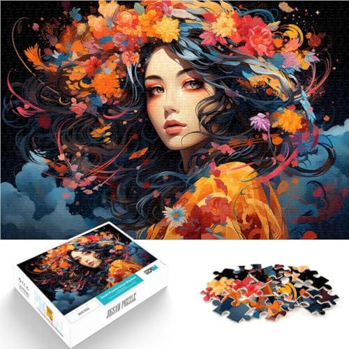1000-teiliges Puzzle für Erwachsene „Geishas Denkspiel“ jedes Teil ist einzigartig – anspruchsvolles Familienspiel für Teenager ab 14 Jahren 50x75cm 1000-teiliges Puzzle für Erwachsene „Geishas Denkspiel“ jedes Teil ist einzigartig – anspruchsvolles Familienspiel für Teenager ab 14 Jahren 50x75cm von BBVNFLIR