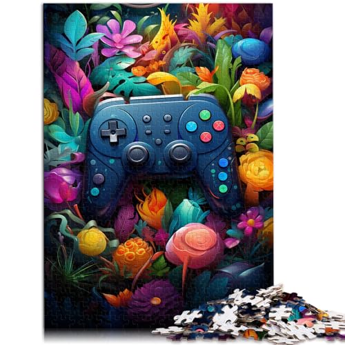 Puzzles mit 1000 Teilen für Erwachsene Gamepad-Spielzeug zum Stressabbau Helfen Sie dem Gehirn süchtig machende Spielzeuge zu trainieren um Geduld zu fördern 50x75cm von BBVNFLIR