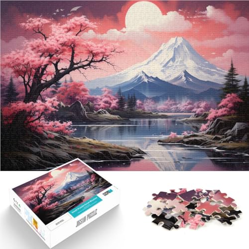 1000-teiliges Puzzle für Erwachsene japanische Kirschblüte Spielzeug zum Stressabbau Wanddekoration einzigartige Geburtstags 50x75cm 1000-teiliges Puzzle für Erwachsene japanische Kirschblüte Spielzeug zum Stressabbau Wanddekoration einzigartige Geburtstags 50x75cm von BBVNFLIR