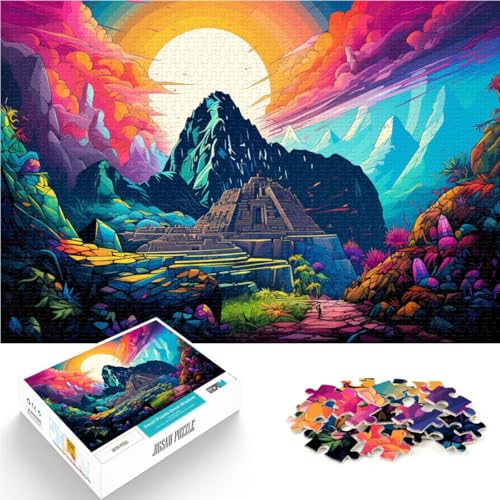 Teenager-Puzzle „Robin Colour“, 1000 Teile, Puzzle für Erwachsene, 50 x 75 cm, Holzpuzzle, geeignet für Erwachsene und Kinder ab 14 Jahren Teenager-Puzzle „Robin Colour“, 1000 Teile, Puzzle für Erwachsene, 50 x 75 cm, Holzpuzzle, geeignet für Erwachsene und Kinder ab 14 Jahren von BBVNFLIR
