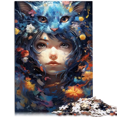 1000-teiliges Puzzle für Erwachsene Blu-ray entspannendes intellektuelles und pädagogisches Spielzeug Wichtelgeschenke für Teenager ab 14 Jahren 50x75cm von BBVNFLIR