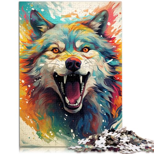 Puzzle für Erwachsene 1000 Teile Malen Farbe Wolf anspruchsvolles Spiel Spielzeug verbessert das Gedächtnis geeignet für Jugendliche ab 14 Jahren 50x75cm Puzzle für Erwachsene 1000 Teile Malen Farbe Wolf anspruchsvolles Spiel Spielzeug verbessert das Gedächtnis geeignet für Jugendliche ab 14 Jahren 50x75cm von BBVNFLIR