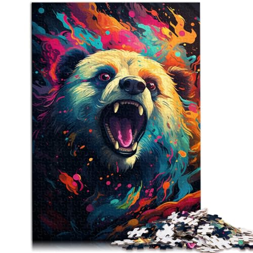 Puzzle für Erwachsene 1000 Teile Unterwasserpanda Lernspiel Herausforderung Spielzeug Geburtstagsgeschenk für Teenager ab 14 Jahren 50x75cm von BBVNFLIR