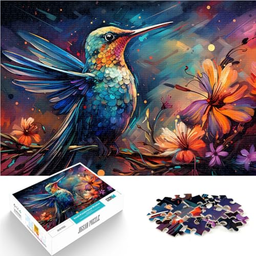 Das 1000-teilige Puzzle für Erwachsene mit Kolibris ist EIN Denkspiel und eignet ganze Familie und für Teenager ab 14 Jahren 50x75cm von BBVNFLIR