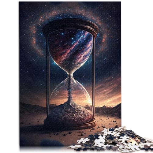 Puzzle 1000 Teile für Erwachsene Der Fluss der Zeit Lernspielzeug Familienspiel Stressabbau Schwierige Herausforderung 50x75cm von BBVNFLIR