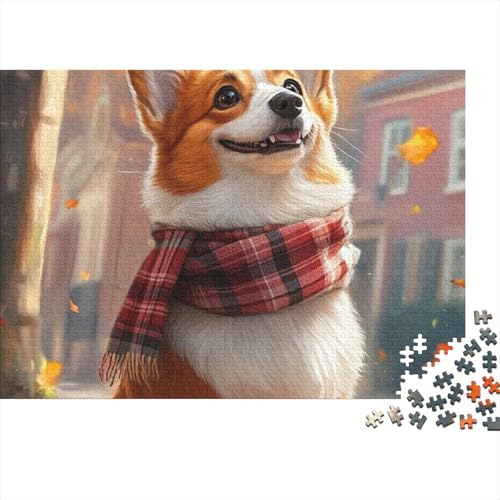 Corgi Puzzle 1000-teilige Schwer Puzzle Spielzeug Pädagogisches Spiel Impossible Herausforderung Spielzeug Für Erwachsene Und Kinder Ab 14 Jahren 1000pcs (75x50cm) von BCAKDBDOE
