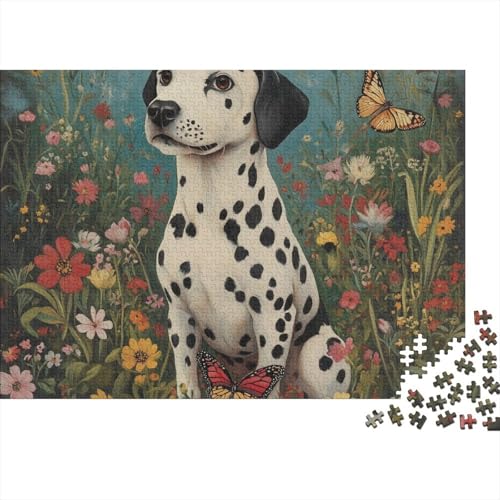 Dalmatian Puzzle 1000-teilige Schwer Puzzle Spielzeug Pädagogisches Spiel Impossible Herausforderung Spielzeug Für Erwachsene Und Kinder Ab 12 Jahren 1000pcs (75x50cm) von BCAKDBDOE