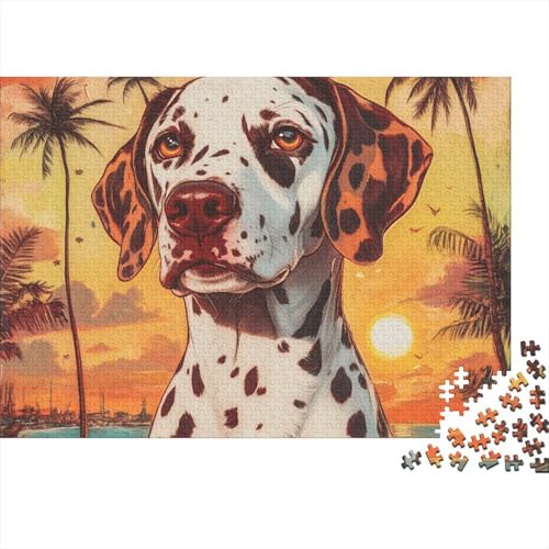 Dalmatian Puzzles 1000 Teile Schwer Puzzle Spielzeug Pädagogisches Spiel Impossible Herausforderungsspielzeug Für Erwachsene Und Kinder in Bewährter 1000pcs (75x50cm) von BCAKDBDOE