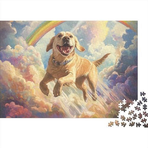 Der Labrador Retriever Puzzle 1000 Teile Schwer Puzzle Spielzeug Lernspiel Impossible Herausforderung Spielzeug Für Erwachsene Kinder (75x50cm) von BCAKDBDOE