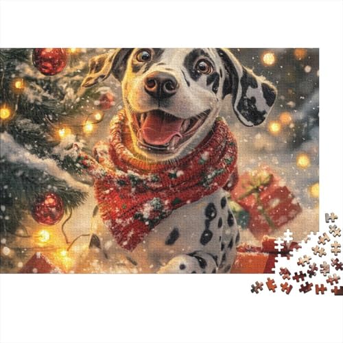 Doberman Puzzles 1000-teilige Schwer Puzzle Spielzeug Lernspiel Impossible Herausforderungsspielzeug Für Erwachsene Kinder 1000pcs (75x50cm) von BCAKDBDOE
