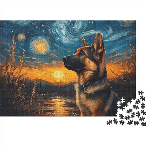 Irish Setter Puzzles 1000 Teile Schwer Puzzle Spielzeug Lernspiel Impossible Herausforderung Spielzeug Für Erwachsene Kinder 1000pcs (75x50cm) von BCAKDBDOE