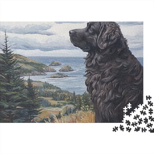 Puzzle 1000 Teile Schwer Puzzle Spielzeug Lernspiel St. Bernard Impossible Herausforderung Spielzeug Für Erwachsene Und Kinder in Bewährter (75x50cm) von BCAKDBDOE