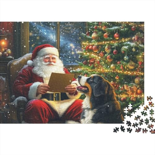 Puzzle 1000 Teile Schwer Puzzle Spielzeug Lernspiel St. Bernard Impossible Herausforderung Spielzeug Für Erwachsene Und Kinder in Bewährter (75x50cm) von BCAKDBDOE
