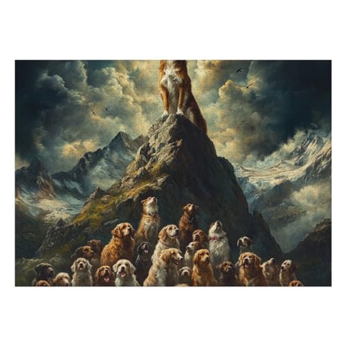 St. Bernard Puzzles 1000 Teile Schwer Puzzle Spielzeug Lernspiel Impossible Herausforderung Spielzeug Für Erwachsene Und Kinder Ab 14 Jahren 70x50cm St. Bernard Puzzles 1000 Teile Schwer Puzzle Spielzeug Lernspiel Impossible Herausforderung Spielzeug Für Erwachsene Und Kinder Ab 14 Jahren 70x50cm von BCAKDBDOE
