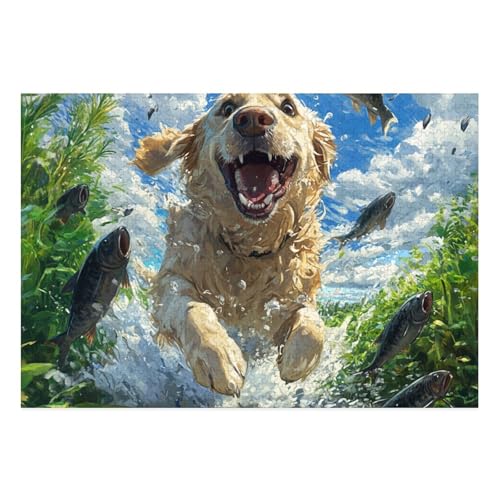 The Labrador Retriever Puzzle 1000 Teile Schwer Puzzle Spielzeug Pädagogisches Spiel Impossible Herausforderung Spielzeug Für Erwachsene Und Kinder Ab 12 Jahren 38x26cm The Labrador Retriever Puzzle 1000 Teile Schwer Puzzle Spielzeug Pädagogisches Spiel Impossible Herausforderung Spielzeug Für Erwachsene Und Kinder Ab 12 Jahren 38x26cm von BCAKDBDOE