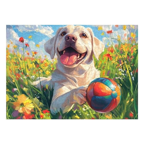 The Labrador Retriever Puzzle 1000-teilige Schwer Puzzle Spielzeug Pädagogisches Spiel Impossible Herausforderung Spielzeug Für Erwachsene Und Kinder Ab 12 Jahren 70x50cm The Labrador Retriever Puzzle 1000-teilige Schwer Puzzle Spielzeug Pädagogisches Spiel Impossible Herausforderung Spielzeug Für Erwachsene Und Kinder Ab 12 Jahren 70x50cm von BCAKDBDOE