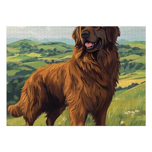 Tibetan Mastiff Puzzle 1000-teilige Schwer Puzzle Spielzeug Pädagogisches Spiel Impossible Herausforderungsspielzeug Für Erwachsene Kinder 70x50cm von BCAKDBDOE